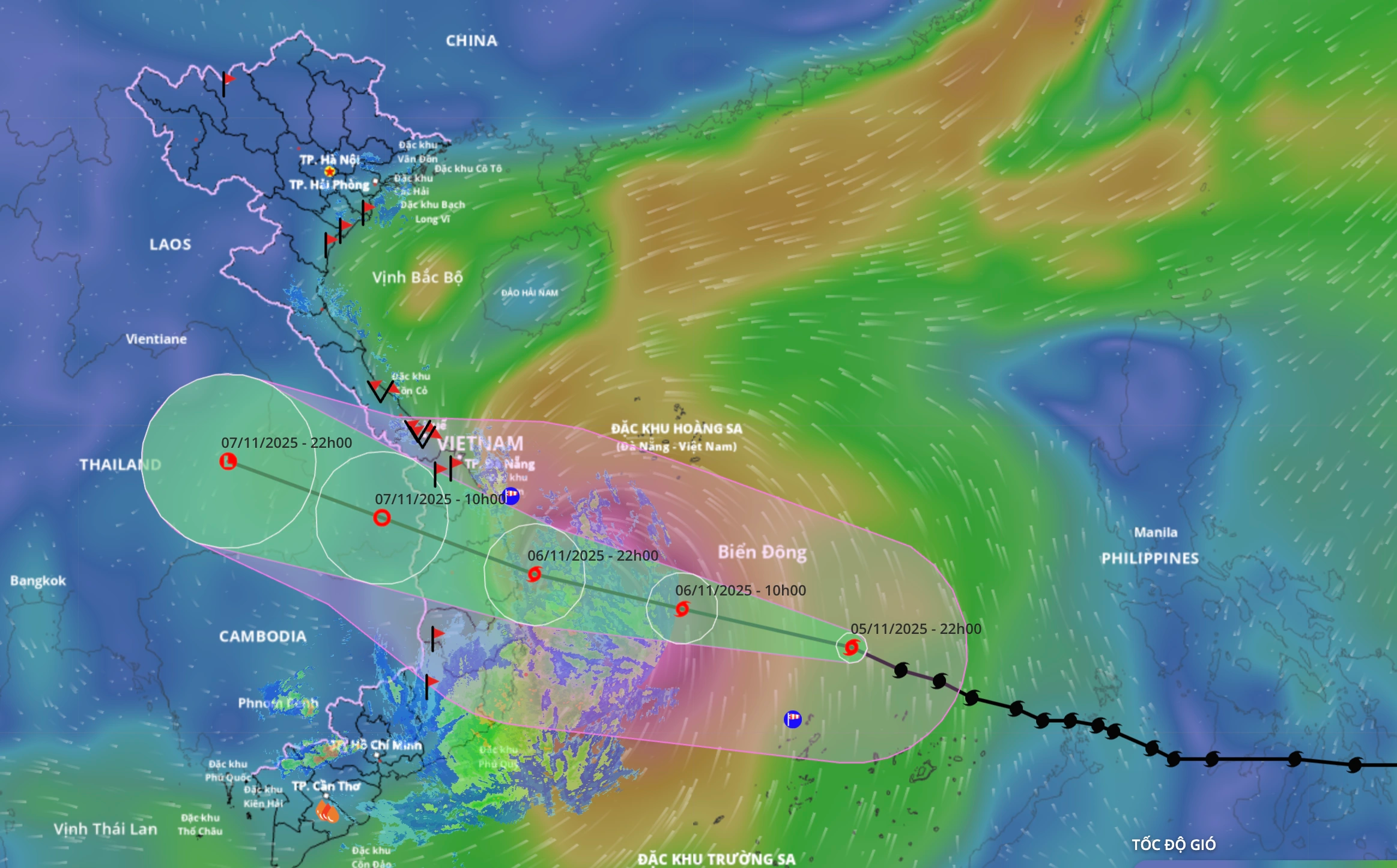 (Hệ thống giám sát thiên tai Việt Nam)