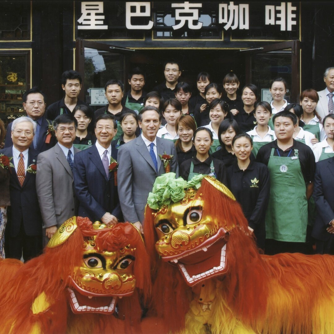 Cửa hàng Starbucks đầu tiên ở Bắc Kinh, Trung Quốc, khai trương năm 1999. (Ảnh: Starbucks)