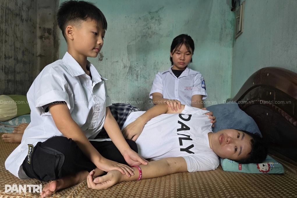 Mẹ nghèo mắc ung thư máu: “Em không muốn chồng con mắc thêm nợ” - 1