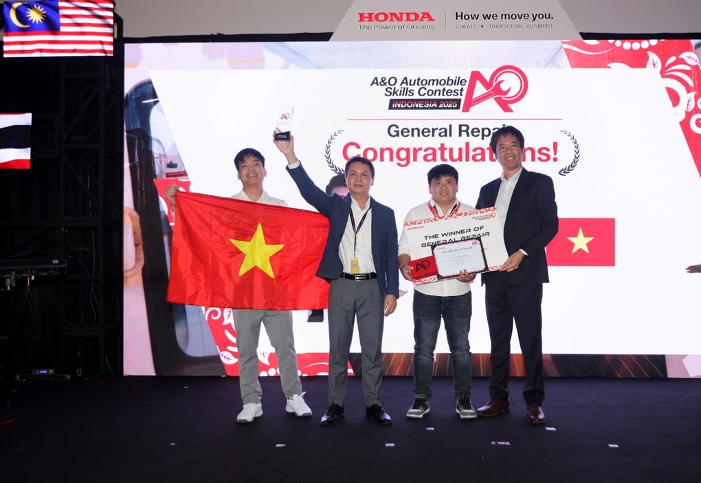 Honda Việt Nam vô địch Hội thi kỹ thuật viên xuất sắc châu Á - châu Đại Dương 2025 - 3