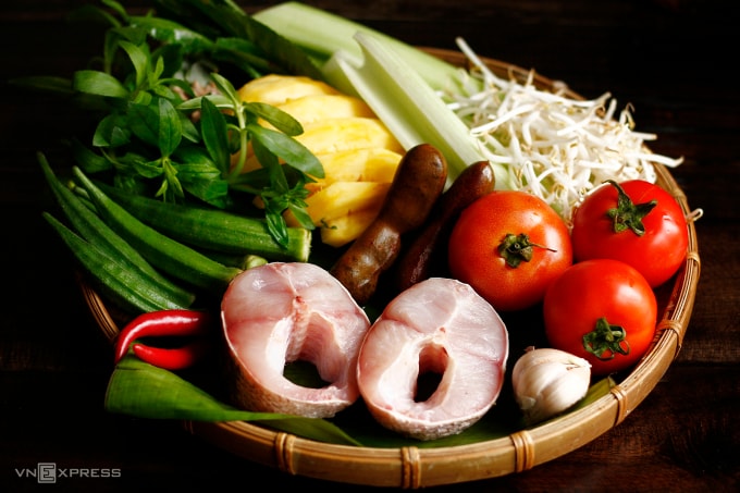 Chất chua giúp khử tanh hiệu quả. Ảnh: Bùi Thủy