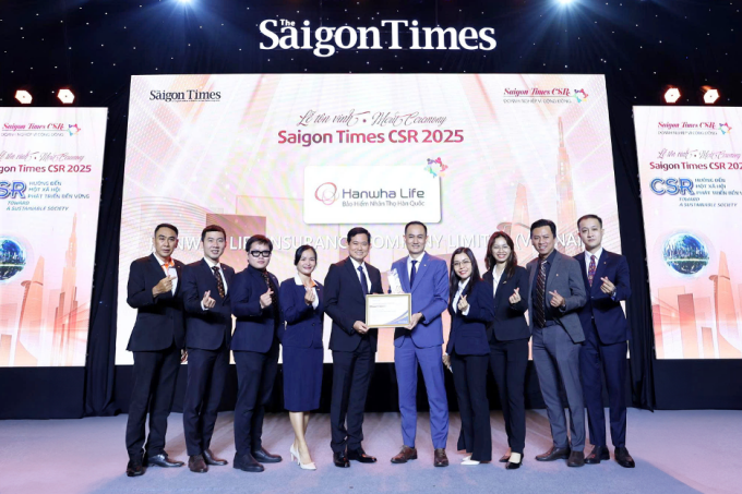 Đội ngũ kinh doanh của đơn vị. Ảnh: Hanwha Life Việt Nam