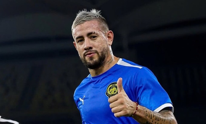 Tiền đạo Rodrigo Holgado. Ảnh: FAM