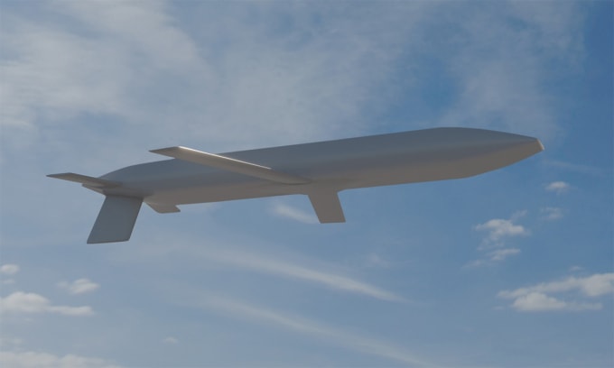 Đồ họa mô phỏng tên lửa hành trình AGM-181 được công bố ngày 9/6. Đồ họa: USAF