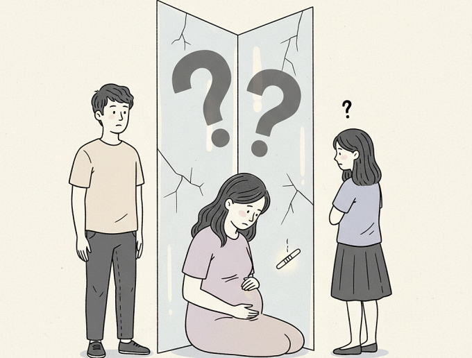 Lỡ mang thai với chàng trai 24 tuổi ở tuổi 42