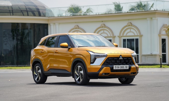 Mẫu Xforce Premium lăn bánh tại TP HCM. Ảnh: Phạm Trung