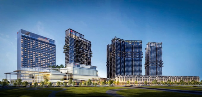 Phối cảnh dự án Royal Mansion. Ảnh: TUTA