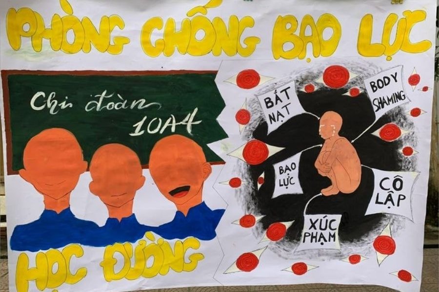 Phòng chống bạo lực học đường là trách nhiệm chung (Pinterest)