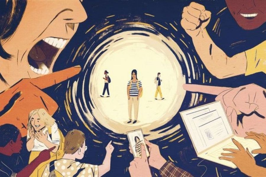 Xu hướng bạo lực học đường gia tăng (Pinterest)