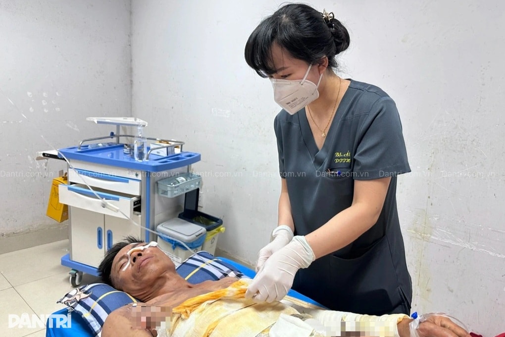 Người đàn ông bị bỏng do điện giật được bạn đọc hỗ trợ hơn 370 triệu đồng - 3 Người đàn ông bị bỏng do điện giật được bạn đọc hỗ trợ hơn 370 triệu đồng - 3