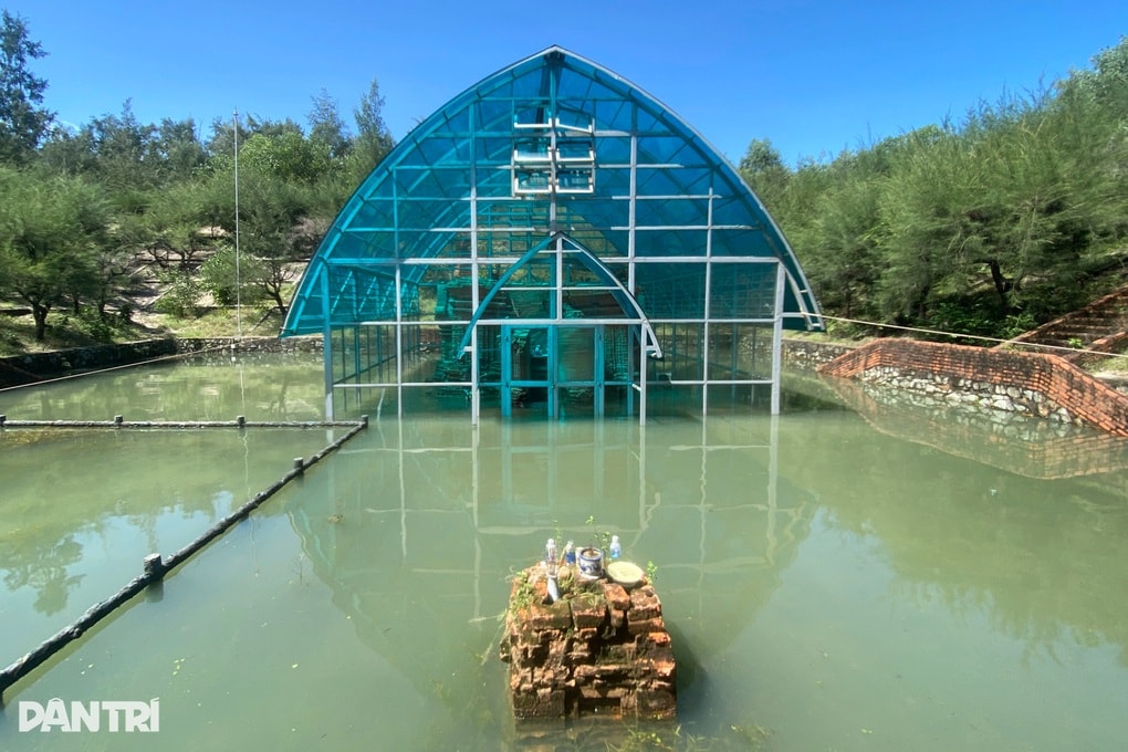 Phê bình đơn vị quản lý để tháp Chăm nghìn năm tuổi bị ngập lụt - 1 Phê bình đơn vị quản lý để tháp Chăm nghìn năm tuổi bị ngập lụt - 1