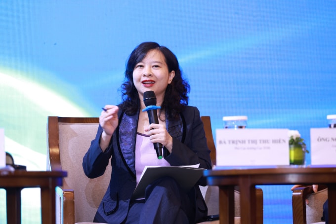 Bà Trịnh Thị Thu Hiền, Phó Cục trưởng Xuất nhập khẩu (Bộ Công Thương). Ảnh: Hải Long