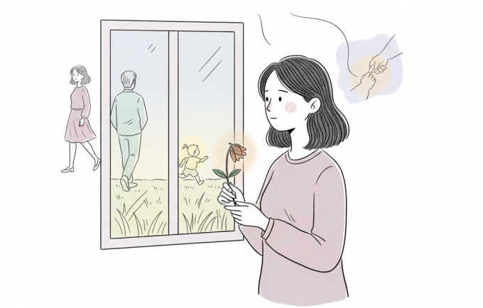 Tuổi 45, tôi hối hận vì từng không muốn sinh con, buông tay chồng