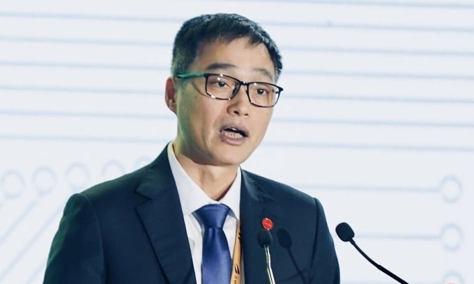 Giám đốc Trung tâm bán dẫn Viettel Nguyễn Cương Hoàng. Ảnh: Lưu Quý