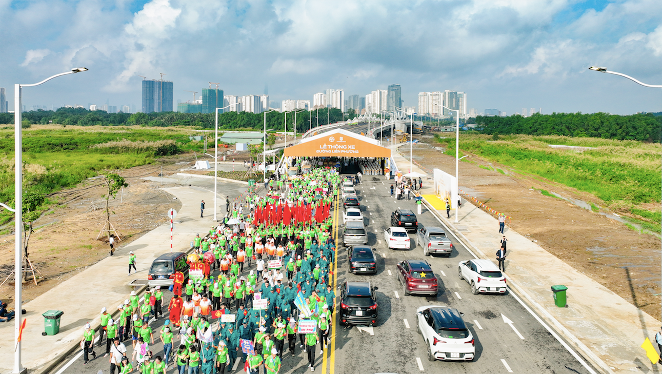 Đường Liên Phường thông xe, tái định hình giao thông khu đông TP.HCM - 3