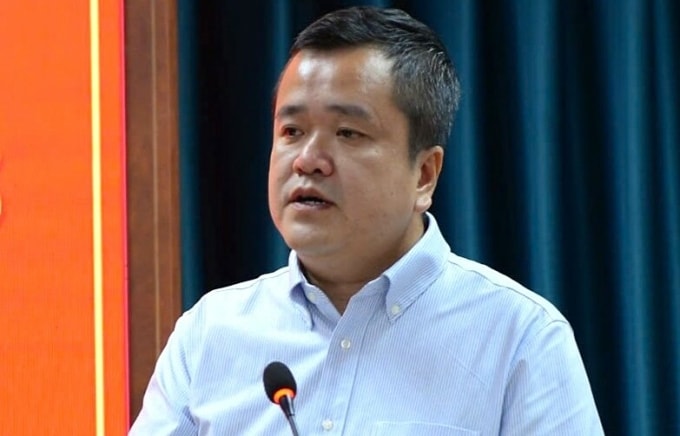 Ông Nguyễn Hà Lộc, phó giám đốc Sở Nông nghiệp và Môi trường Lâm Đồng, sáng 7/11. Ảnh: Khải Nguyên