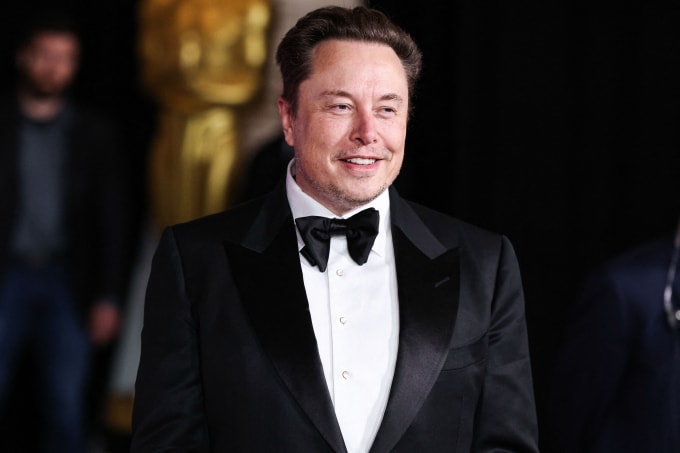 Tỷ phú Elon Musk tại sự kiện ở Los Angeles, bang California ngày 13/4/2024. Ảnh: AFP
