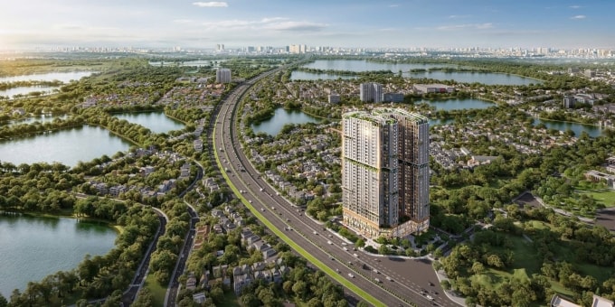 Galia Hanoi tại Yên Sở. Ảnh: Meygroup