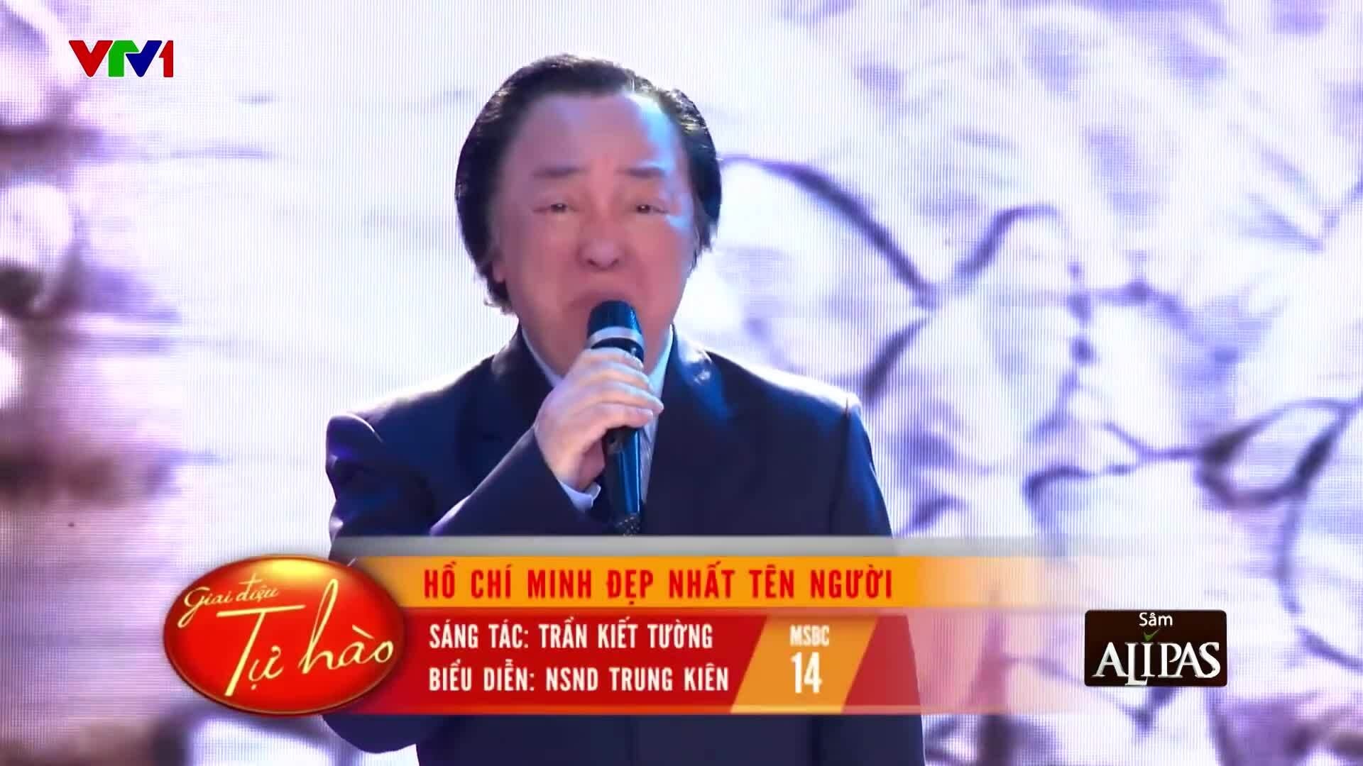 Nghệ sĩ Trung Kiên hát 'Hồ Chí Minh đẹp nhất tên Người'