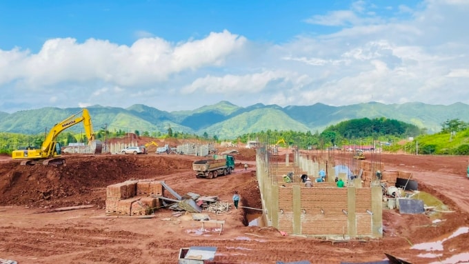 Trường Liên cấp Tiểu học - THCS xã Si Pa Phìn, tỉnh Điện Biên là công trình giáo dục biên giới đầu tiên sau Thông báo Kết luận số 81 của Bộ Chính trị. Ảnh: VGP