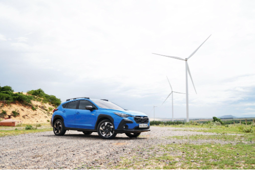 Crosstrek trong một chuyến trải nghiệm tại Việt Nam. Ảnh: Subaru