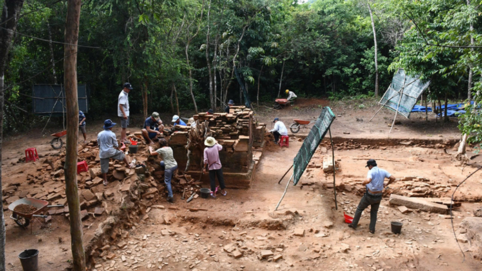 Rõ thêm nhiều giá trị nhóm tháp L ở Mỹ Sơn- Ảnh 1. Rõ thêm nhiều giá trị nhóm tháp L ở Mỹ Sơn- Ảnh 1.