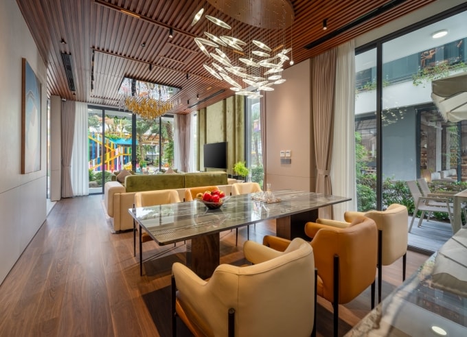 Nếu tiện nghi là nền tảng, thì kiến trúc là yếu tố định hình tiêu chuẩn sống quốc tế tại Flamingo Golden Hill. Ảnh: Chủ đầu tư