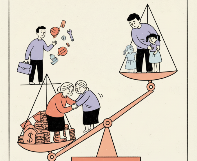 Anh trai bỏ gia đình về sống với mẹ để được thừa kế toàn bộ tài sản