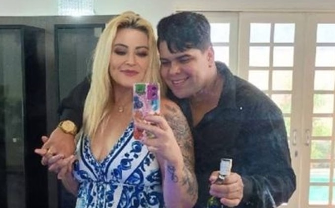 Jussara Luzia Fernande và bạn trai Alex Sandro da Silva Rocha. Ảnh: G1