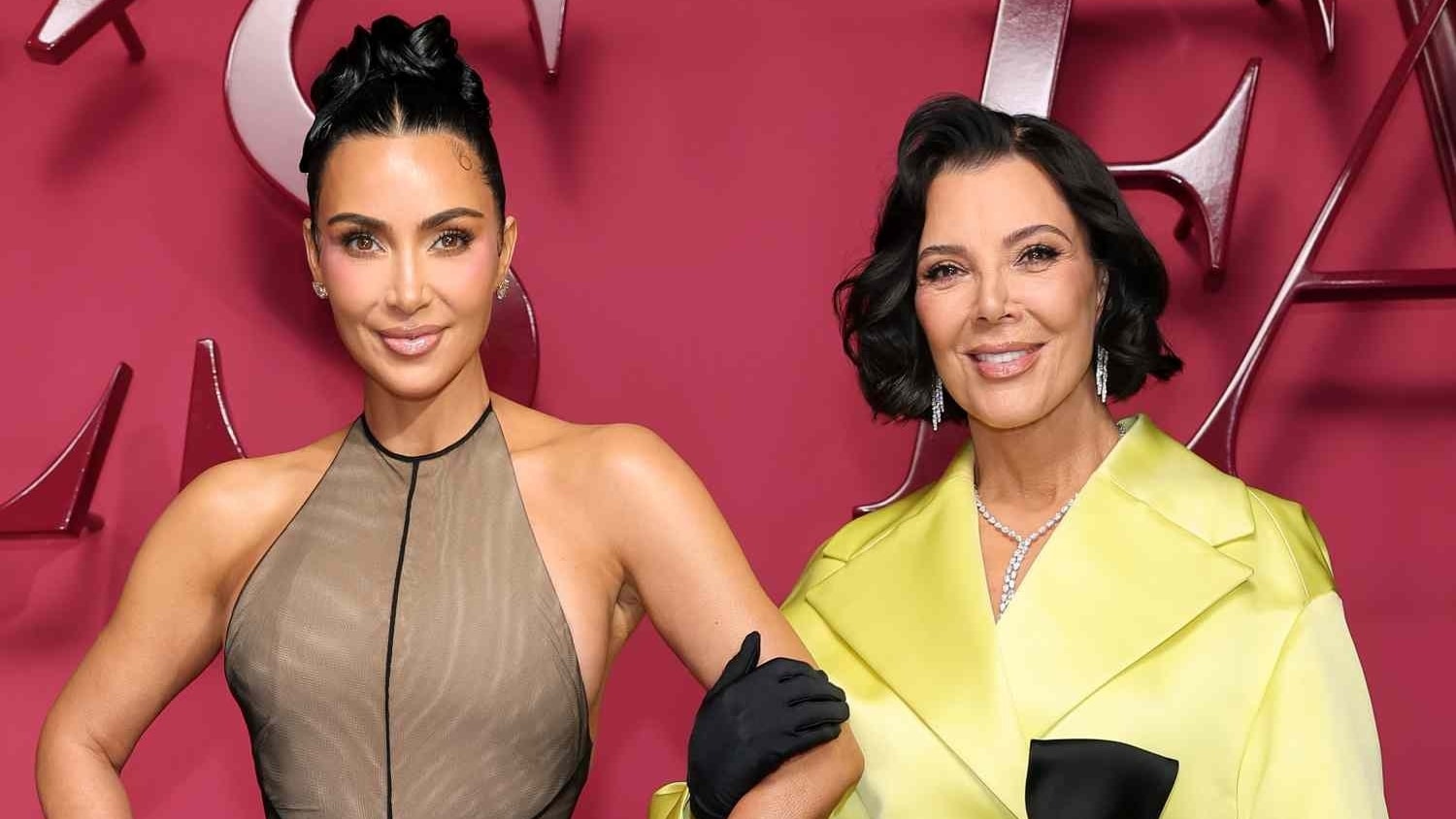 Kris Jenner, Kim Kardashian ở buổi ra mắt 'All's Fair'
