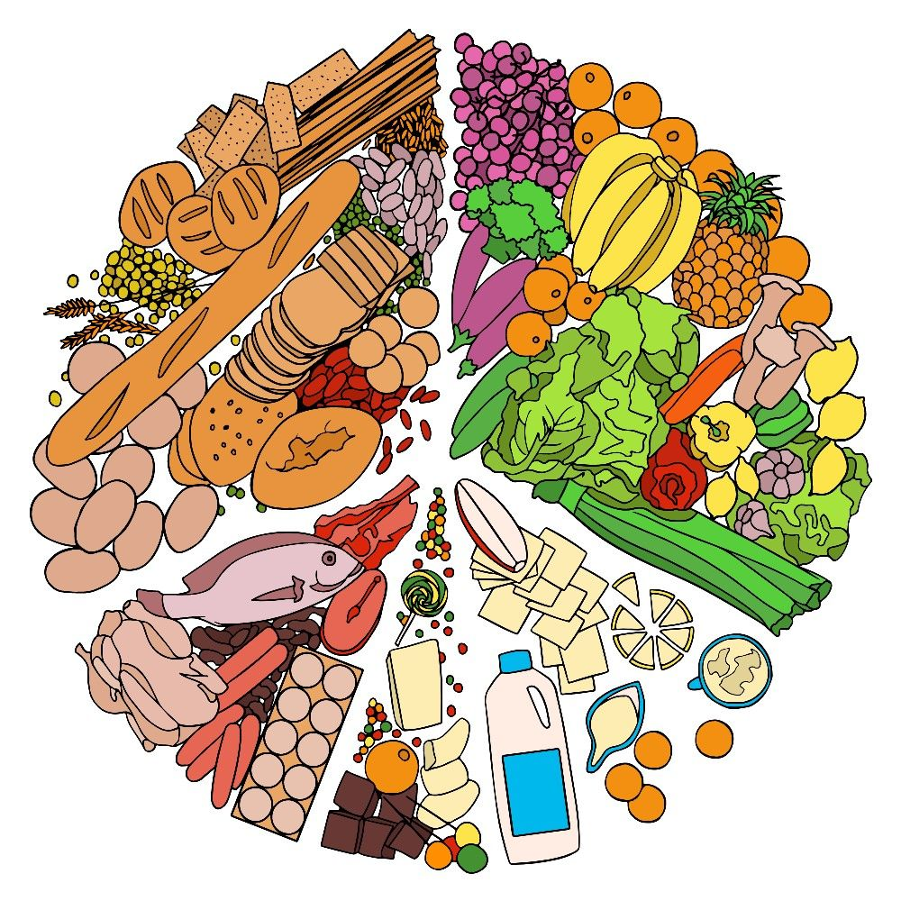 Ăn uống lành mạnh kết hợp với vận động đều đặn để phòng chống bệnh đái tháo đường tuýp 2 (Pinterest)