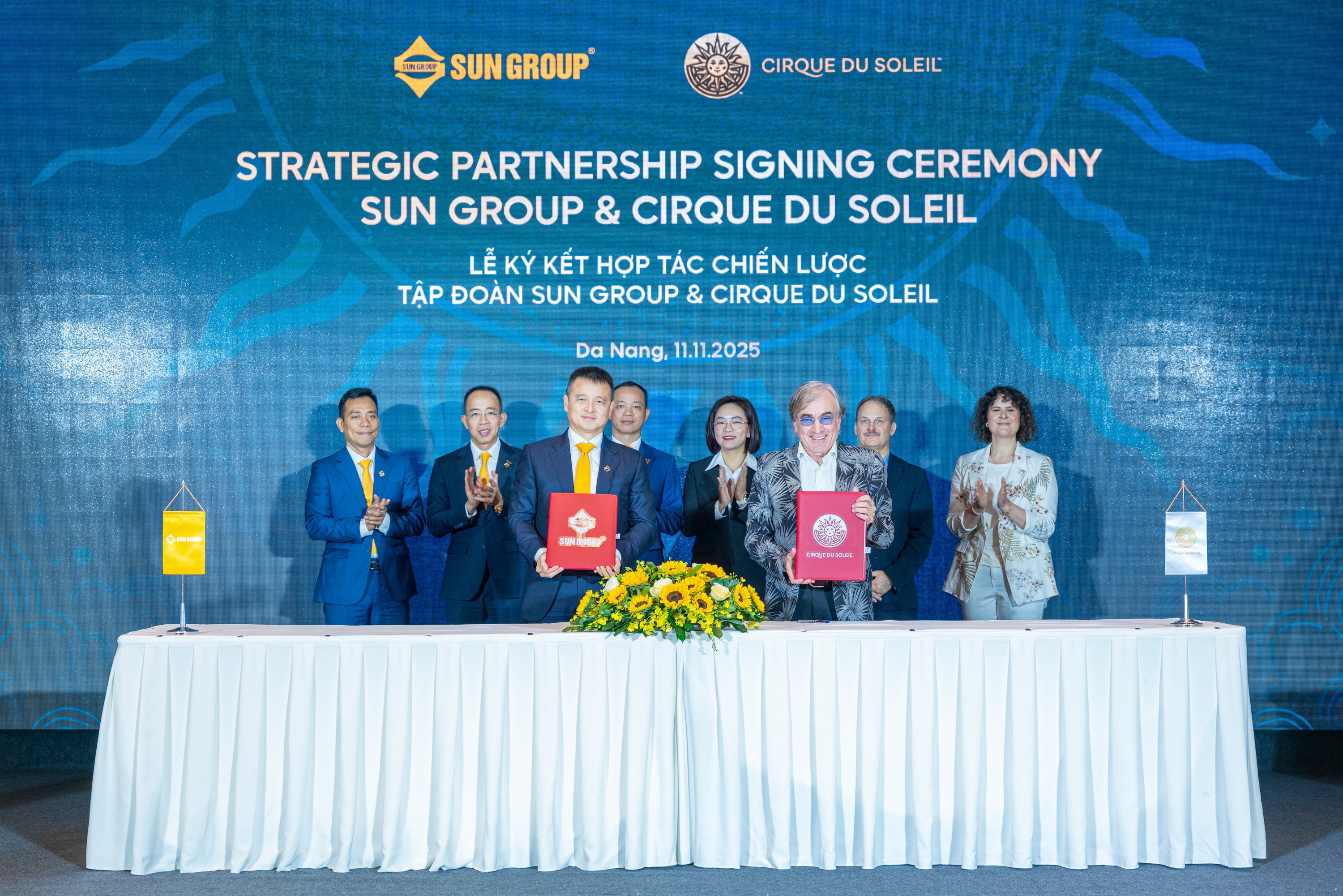 Sun Group chính thức ký kết hợp tác chiến lược với Cirque du Soleil, mang nghệ thuật giải trí đẳng cấp thế giới tới Việt Nam