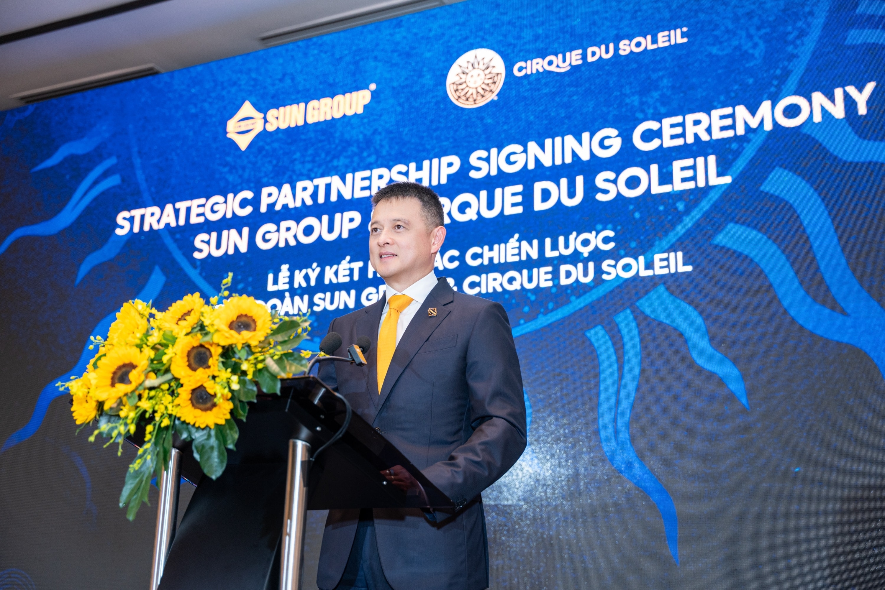 Sun Group kỳ vọng sẽ đồng hành cùng Cirque du Soleil sáng tạo ra nhiều show diễn đẳng cấp thế giới.