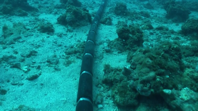 Cáp quang biển đóng vai trò quan trọng với AI và Internet toàn cầu. Ảnh: NTT World Engineering Marine