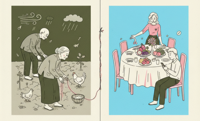 Muốn nói em trai quan tâm bố mẹ nhưng ngại em dâu