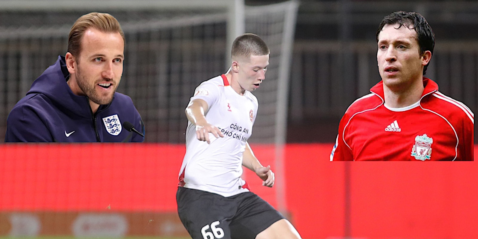 Lee Williams ghi bàn trong màu áo CLB Công an TP.HCM.