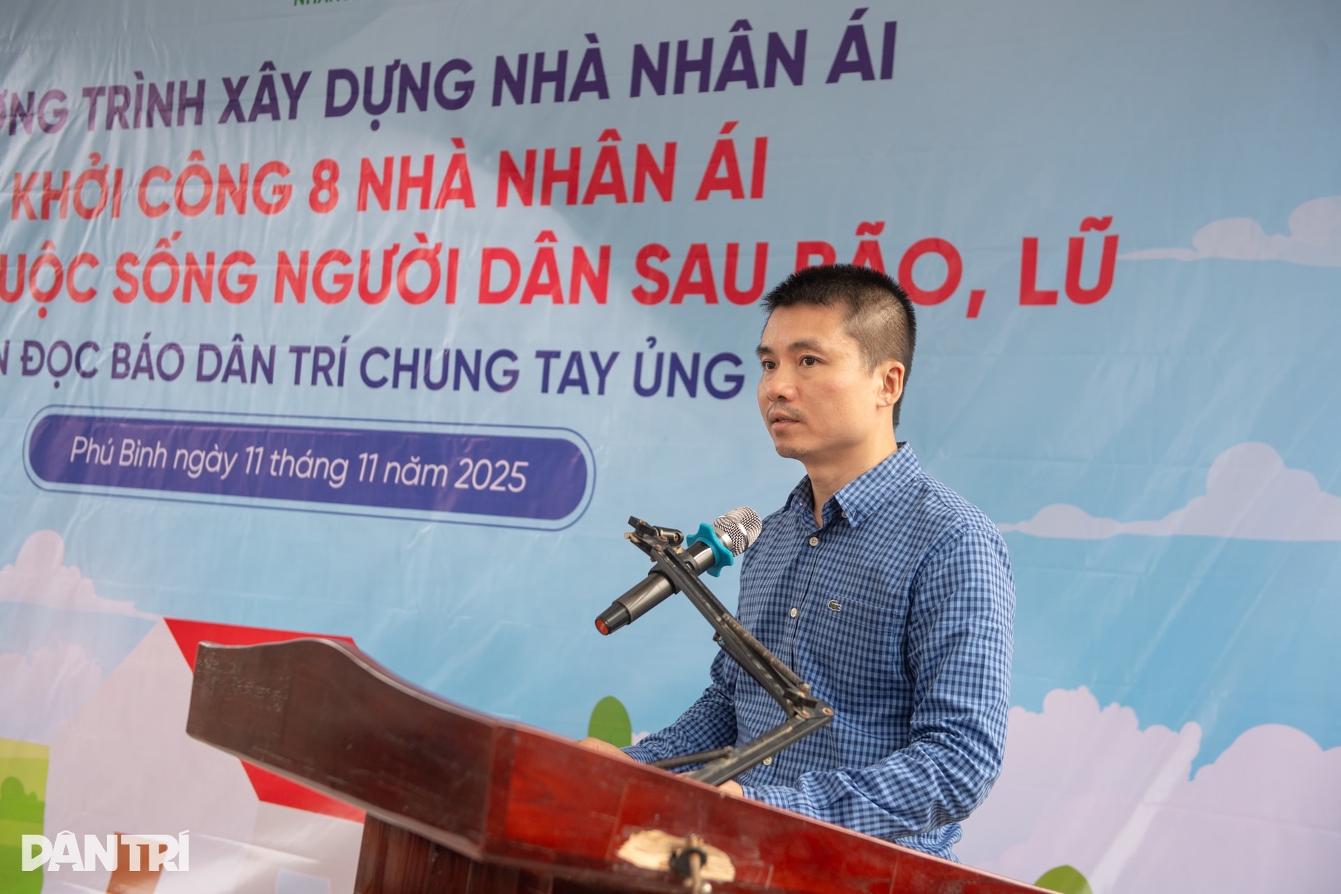 Khởi công 8 nhà Nhân ái tặng các hộ bị sập nhà do bão số 11 ở Thái Nguyên - 3