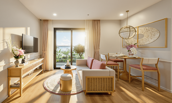 Sun Centro Town cung cấp đa dạng loại hình căn hộ, đáp ứng nhu cầu an cư nghỉ dưỡng và đầu tư lưu trú. Ảnh: Sun Property