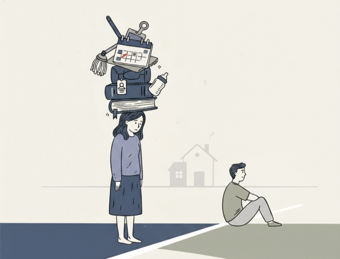 Chồng rảnh sẽ về nhà mẹ, bỏ mặc vợ con tự xoay xở