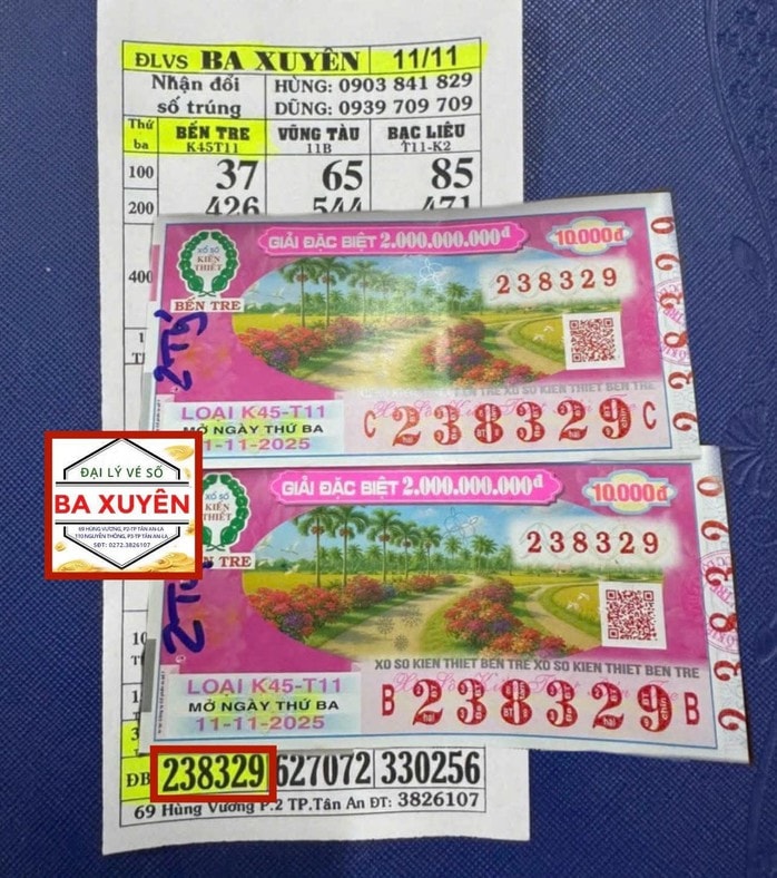 Xổ số miền Nam: Đại lý A Tèo , Hổ và Ba Xuyên thu hút khách hàng “ xin vía ” - Ảnh 2.