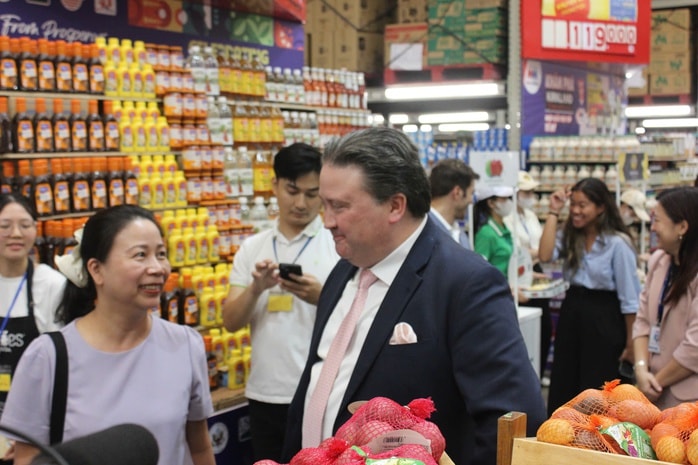 Nông sản, thực phẩm Mỹ "đổ bộ" thị trường Việt Nam- Ảnh 7. Nông sản, thực phẩm Mỹ "đổ bộ" thị trường Việt Nam - Ảnh 6.