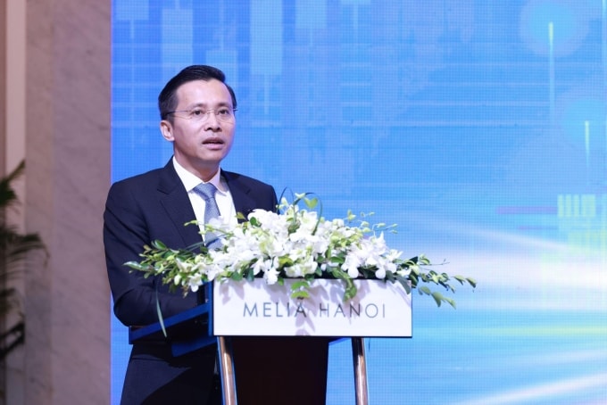 Ông Phạm Như Ánh, Tổng giám đốc MB phát biểu tại sự kiện. Ảnh: MB