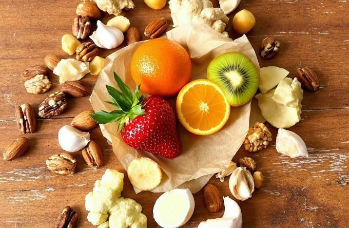 Trái cây có nhiều lợi ích cho sức khỏe nếu ăn đúng cách. Ảnh: AI