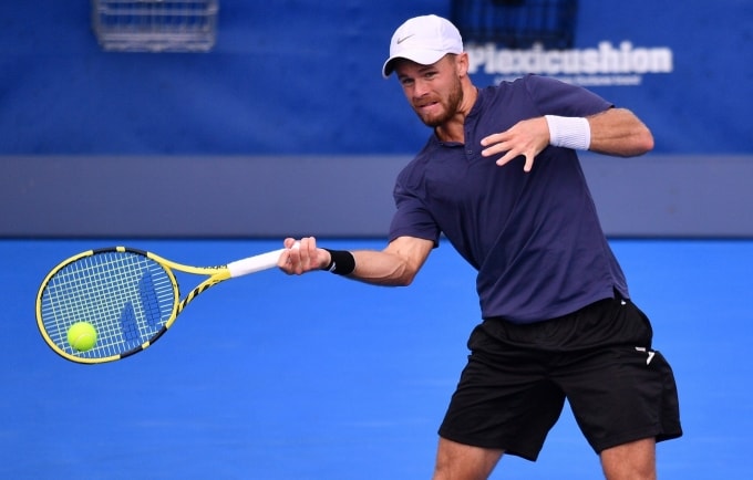 Christian Harrison bắt đầu chuyển sang đánh đôi trong hai năm gần đây. Ảnh: ATP