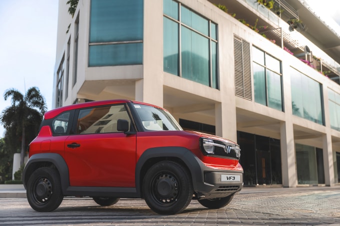 VinFast VF 3 bán chạy nhất thị trường Việt Nam từ đầu năm. Ảnh: VinFast