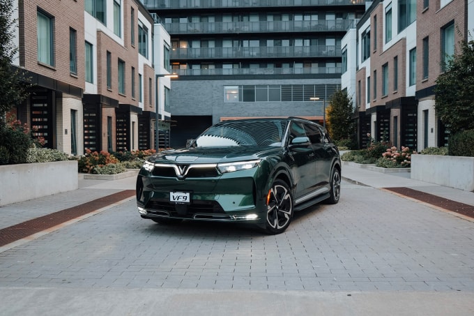 VF 9 là mẫu SUV điện đầu bảng của VinFast. Ảnh: VinFast