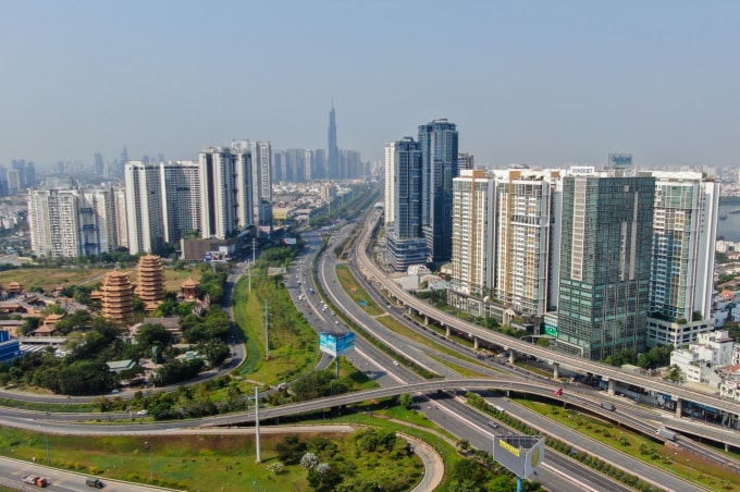 Bất động sản khu đông dọc theo Xa lộ Hà Nội, TP HCM. Ảnh: Quỳnh Trần