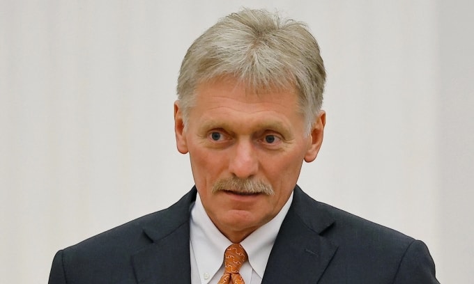 Phát ngôn viên Điện Kremlin Dmitry Peskov tại Kazan, Nga, hồi tháng 10/2024. Ảnh: Reuters