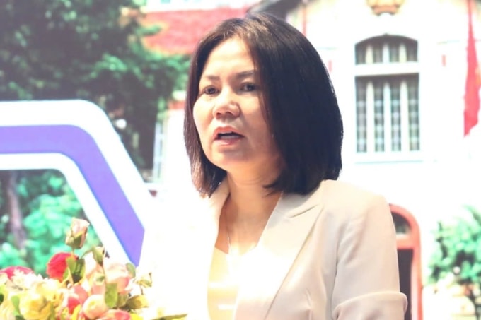 Bà Nguyễn Như Quỳnh, Vụ trưởng Pháp chế, Bộ Khoa học và Công nghệ. Ảnh: Doãn Mạnh