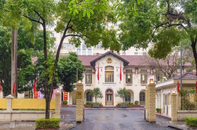 Trụ sở Bộ Khoa học và Công nghệ tại số 18 Nguyễn Du, Hà Nội. Ảnh: Giang Huy